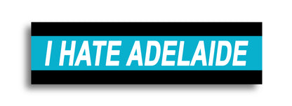 'I HATE ...' Footy Sticker