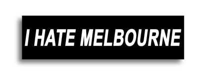 'I HATE ...' Footy Sticker