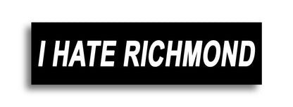 'I HATE ...' Footy Sticker