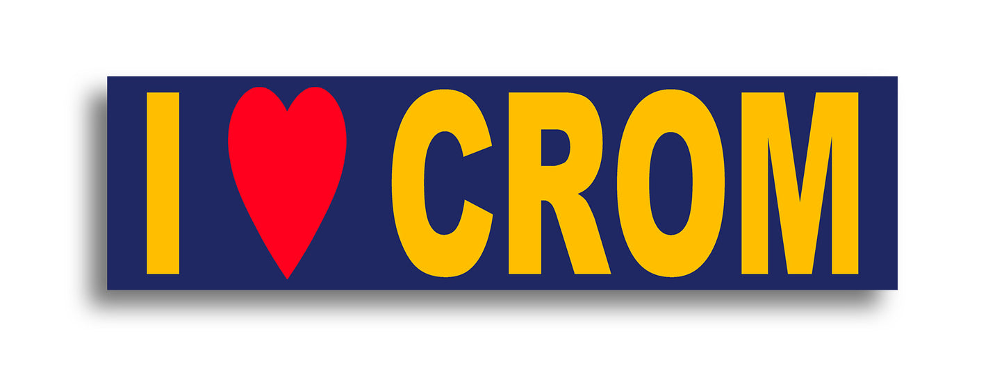 'I LOVE...' Footy Sticker