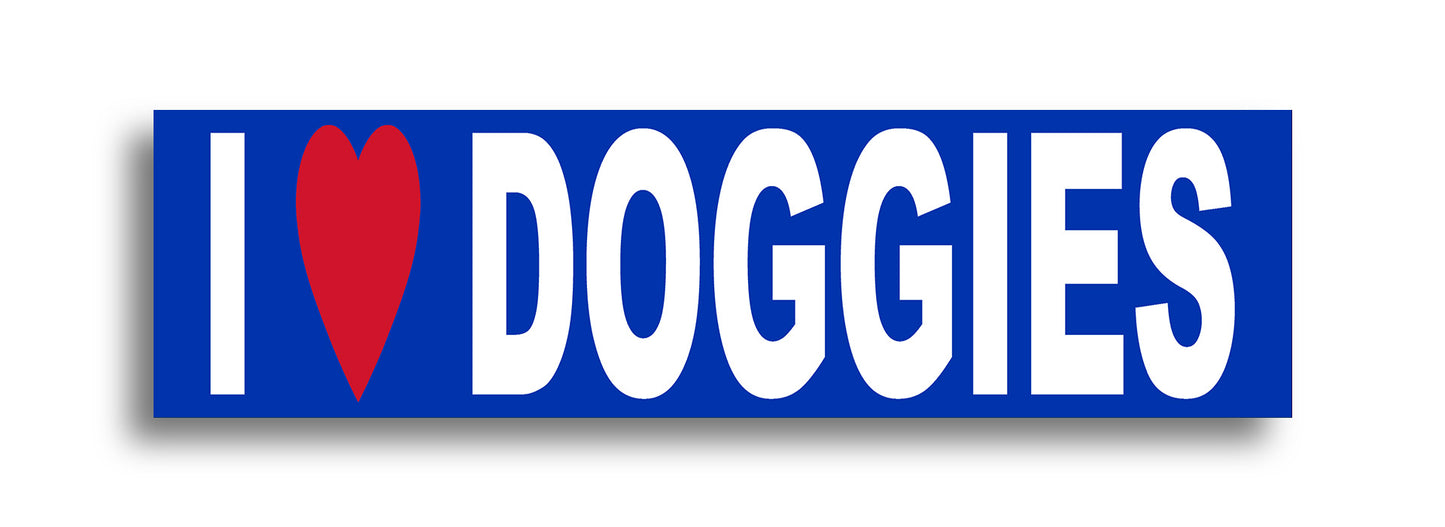 'I LOVE...' Footy Sticker