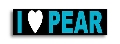 'I LOVE...' Footy Sticker