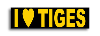 'I LOVE...' Footy Sticker