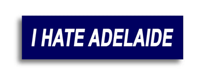 'I HATE ...' Footy Sticker