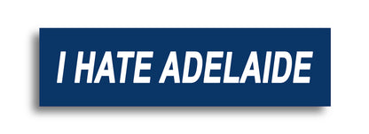 'I HATE ...' Footy Sticker