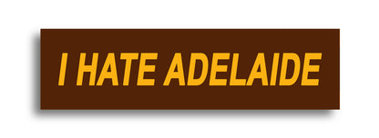 'I HATE ...' Footy Sticker