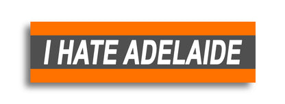 'I HATE ...' Footy Sticker