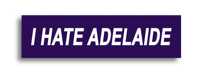 'I HATE ...' Footy Sticker