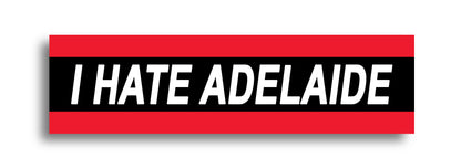 'I HATE ...' Footy Sticker