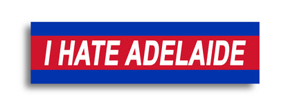 'I HATE ...' Footy Sticker