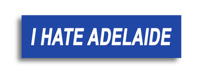 'I HATE ...' Footy Sticker