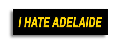 'I HATE ...' Footy Sticker