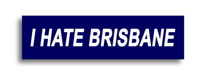 'I HATE ...' Footy Sticker