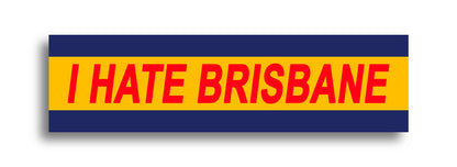 'I HATE ...' Footy Sticker