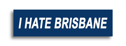 'I HATE ...' Footy Sticker