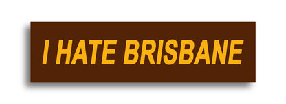 'I HATE ...' Footy Sticker