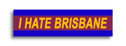 'I HATE ...' Footy Sticker