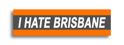 'I HATE ...' Footy Sticker