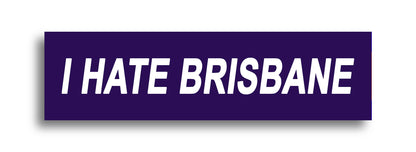 'I HATE ...' Footy Sticker