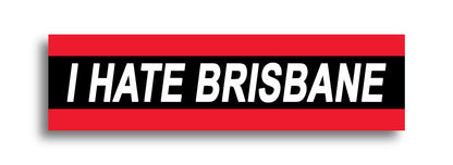 'I HATE ...' Footy Sticker