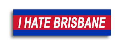 'I HATE ...' Footy Sticker