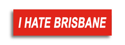 'I HATE ...' Footy Sticker