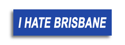 'I HATE ...' Footy Sticker