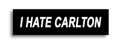 'I HATE ...' Footy Sticker