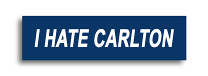 'I HATE ...' Footy Sticker