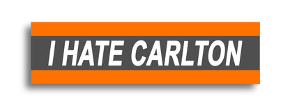 'I HATE ...' Footy Sticker