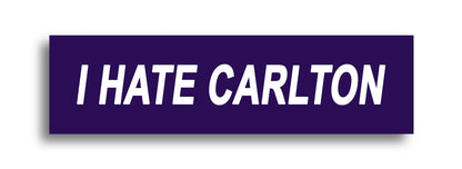 'I HATE ...' Footy Sticker