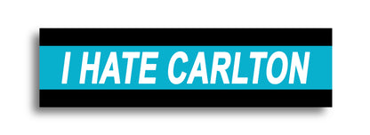 'I HATE ...' Footy Sticker