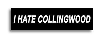 'I HATE ...' Footy Sticker