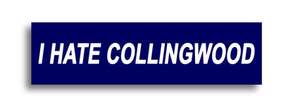 'I HATE ...' Footy Sticker