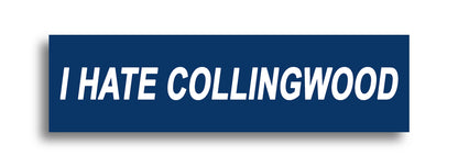 'I HATE ...' Footy Sticker