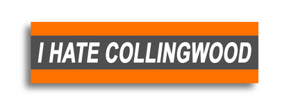 'I HATE ...' Footy Sticker