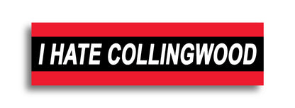 'I HATE ...' Footy Sticker