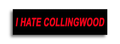 'I HATE ...' Footy Sticker