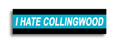 'I HATE ...' Footy Sticker