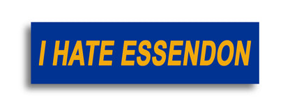 'I HATE ...' Footy Sticker