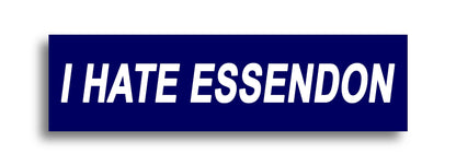 'I HATE ...' Footy Sticker