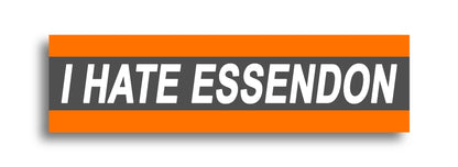 'I HATE ...' Footy Sticker