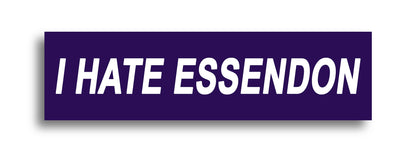 'I HATE ...' Footy Sticker