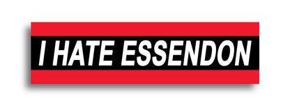 'I HATE ...' Footy Sticker
