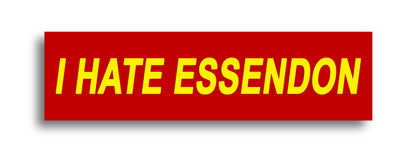 'I HATE ...' Footy Sticker