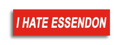 'I HATE ...' Footy Sticker