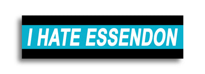 'I HATE ...' Footy Sticker