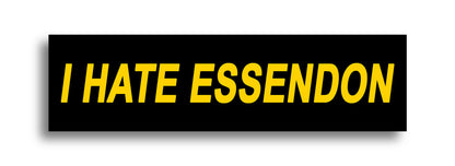 'I HATE ...' Footy Sticker