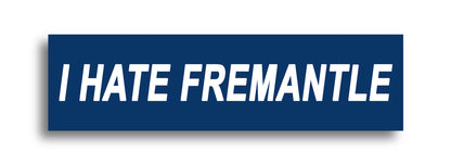 'I HATE ...' Footy Sticker