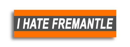 'I HATE ...' Footy Sticker